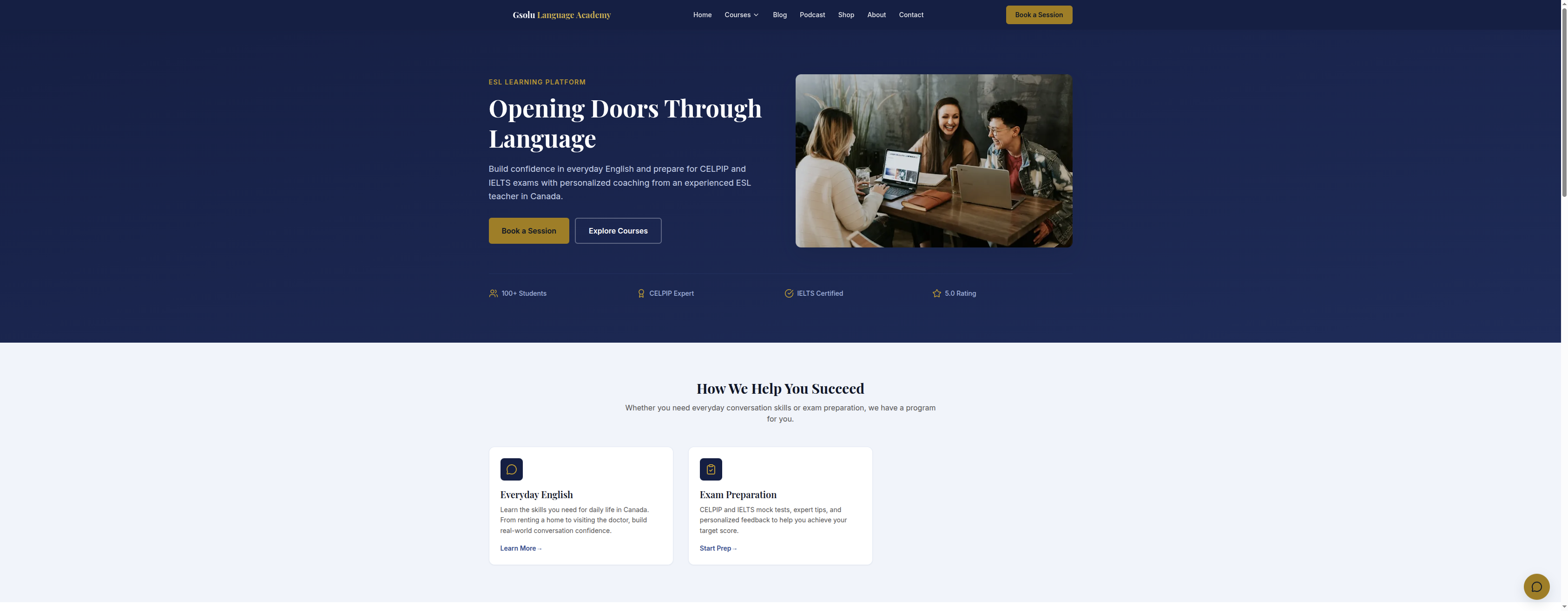 One platform: site, portal, admin, payments